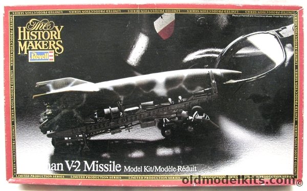 Revell 1/54 V-2 with Trailer and Launcher - History Makers Issue, 8601 plastic model kit